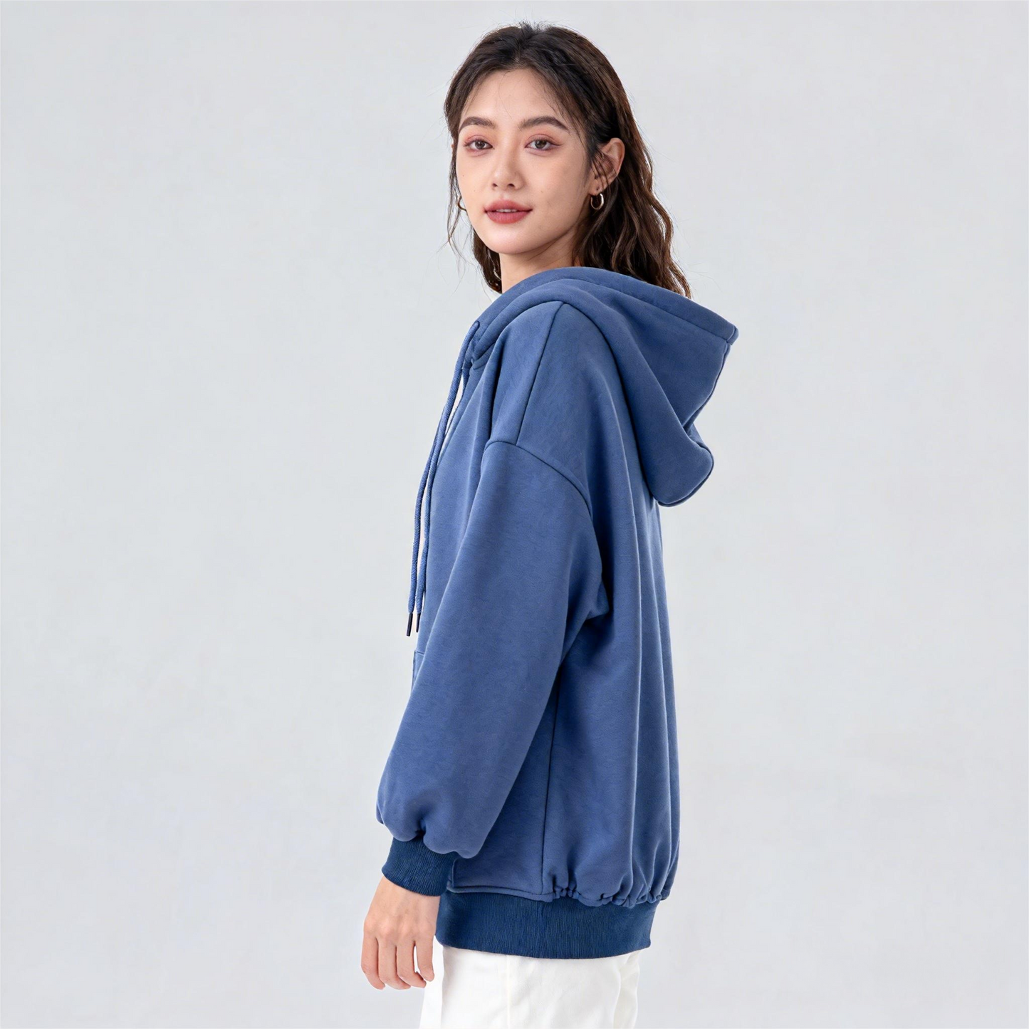 Women's Thickened Fleece Loose Cardigan Jacket – Winter Warm Outerwear